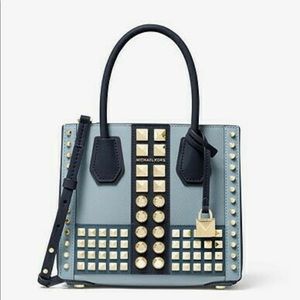Michael Kors Mercer Medium Studded Purse